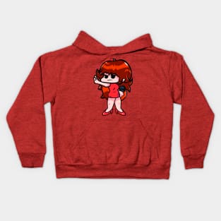 Girlfriend FNF character detailed version Kids Hoodie